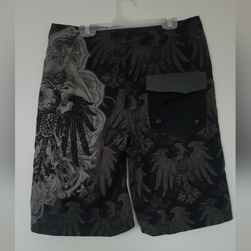 [2KUHL] Heraldic Eagle Swimming Shorts